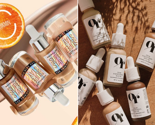 Foundation & Concealer For Women 40+ With Dry Skin cover photo collage