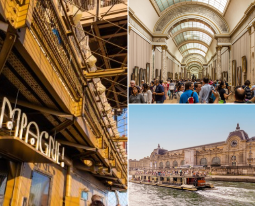 Experience And travel bookings cover photo collage