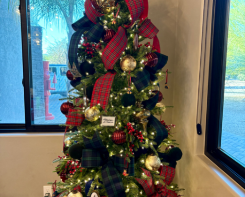 Classic Christmas Ralph Lauren Tree cover photo collage