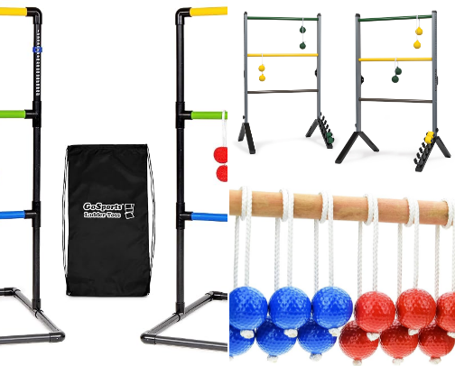 Ladder Toss Set Essentials: Top Amazon Picks for Central Florida Backyard Games cover photo collage