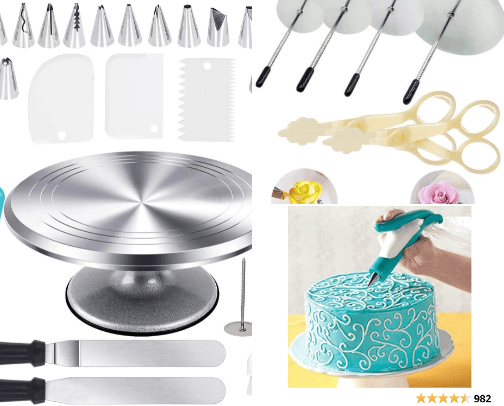 Cake Decorator Essentials cover photo collage