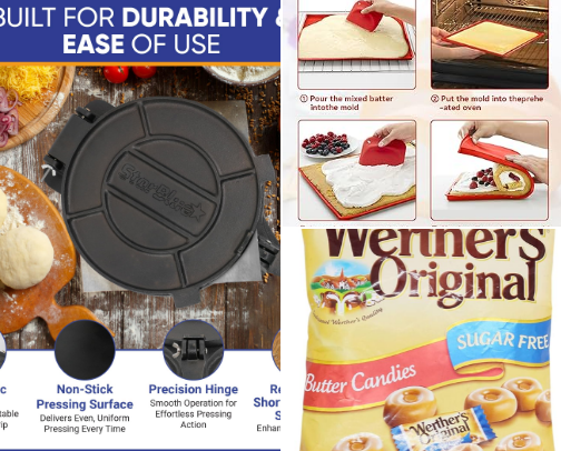 Keto and Low Carb cooking tools and ingredients cover photo collage