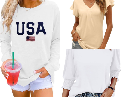 Clothing Faves cover photo collage