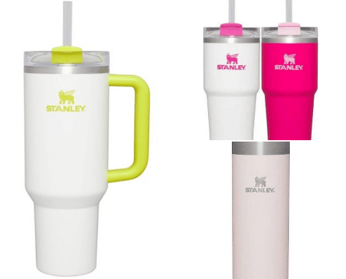 Stanley Tumblers cover photo collage