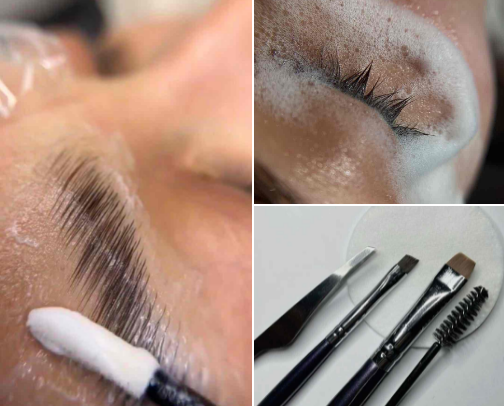Lash & Brow Aftercare cover photo collage