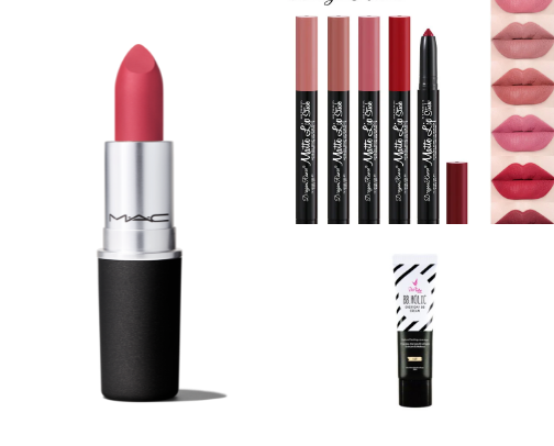 Glow up corner - Lipstick, Makeup recs for ladies cover photo collage