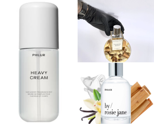 🍨 the best sweet/gourmand perfumes cover photo collage