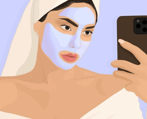 skin care 🧴 cover photo collage