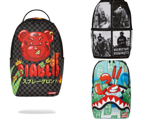 Sprayground bags 2024 cover photo collage