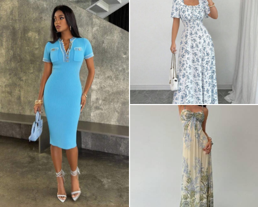 Cute dresses for summer cover photo collage