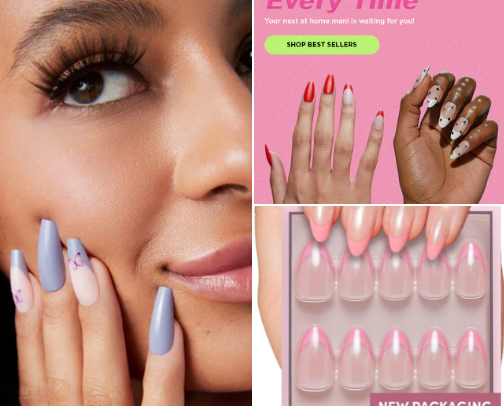 DIY Nails cover photo collage