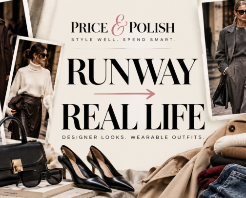 Runway → Real Life ✨ cover photo collage