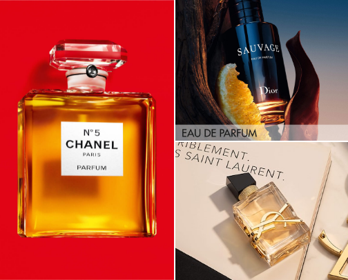 Best-Selling Perfumes Worldwide cover photo collage