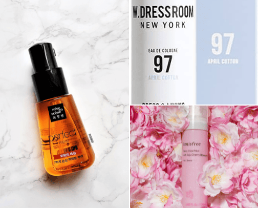 Fav. Mists & Perfume cover photo collage