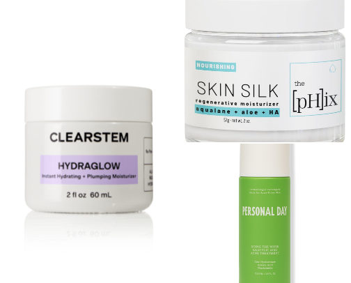Skincare staples cover photo collage