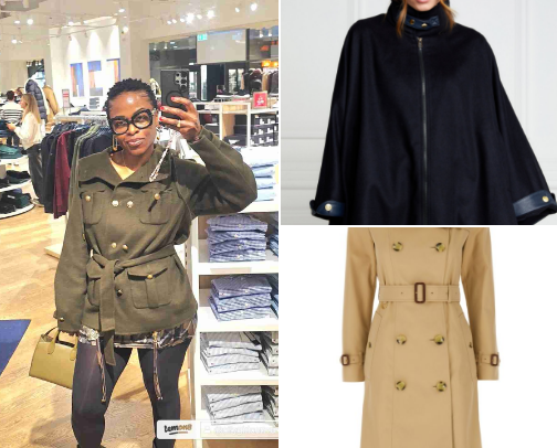 Classy coats/jackets cover photo collage