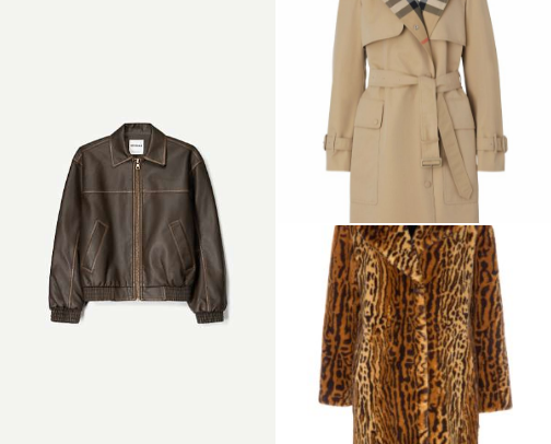 Classy coats/jackets cover photo collage