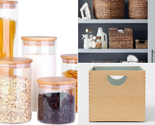 Aesthetic Pantry Organization cover photo collage