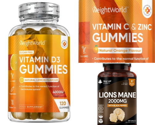 Essential Vitamins cover photo collage