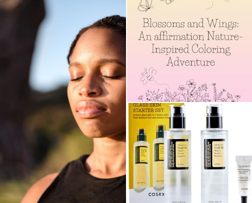 Self care 💅🌸💕 cover photo collage