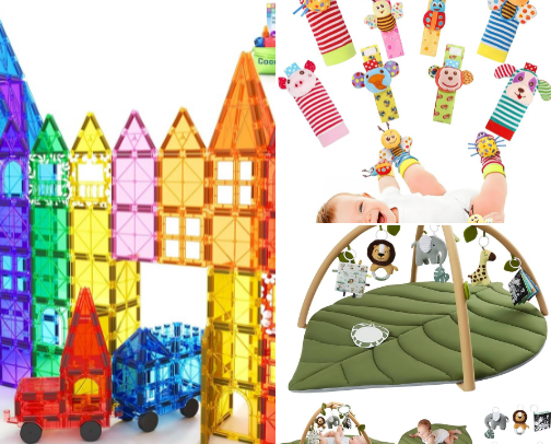 Baby & Toddler Educational toy MUST HAVES cover photo collage