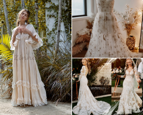 BRIDAL WEAR cover photo collage