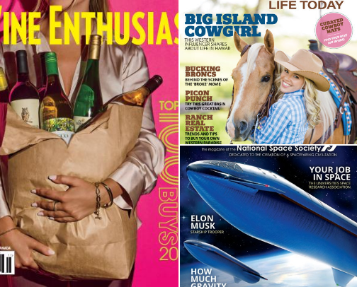 Magazines That Changed How I Turn The Page cover photo collage