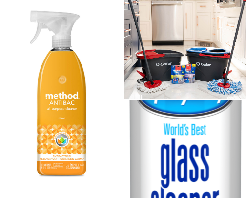 household essentials cover photo collage