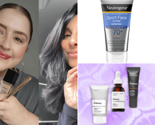 Beauty- Skincare cover photo collage