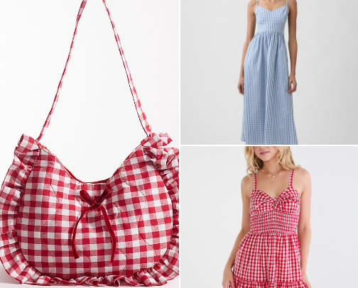 Everything Gingham cover photo collage