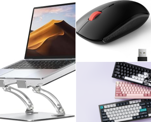 My Productive Study Setup cover photo collage