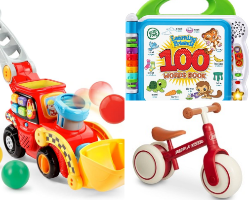 Gifts / toys a 1 year old will actually use and love cover photo collage