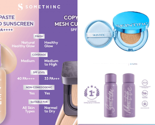 My Favorite Make Up Product cover photo collage