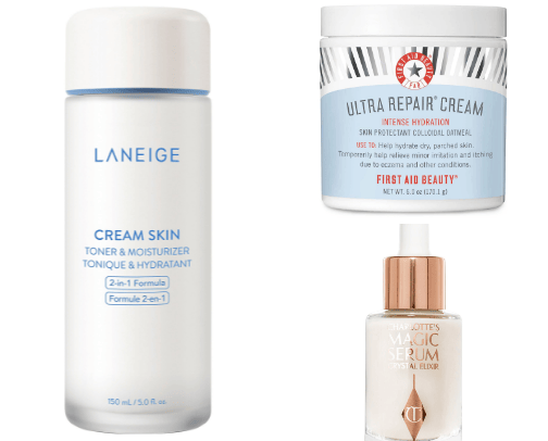 Secrets to Flawless Skin cover photo collage