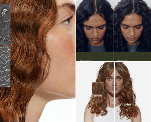 Salon Hair at Home: Frizzy, Dry & Damaged Hair Repair Routine for Fall/Winter 🖤✨ cover photo collage
