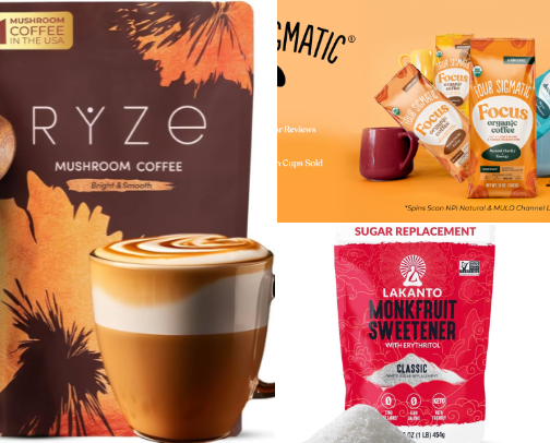 My Favorite WFH Snacks & Drinks That Keep Me Focused All Day cover photo collage