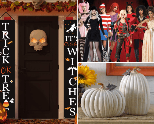 Halloween Party cover photo collage