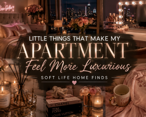 Little Things That Make My Apartment Feel More Luxurious🏠🎀 cover photo collage