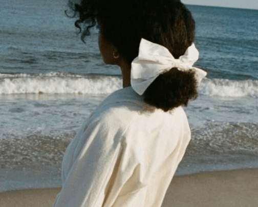 Curly hair🦢 cover photo collage
