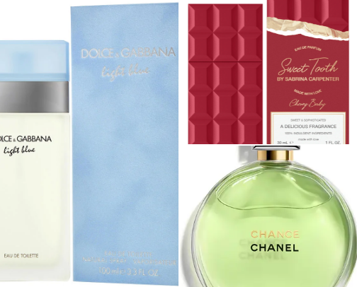 Perfume cover photo collage