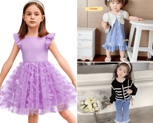 "✨Style solutions for your little one. ✨" cover photo collage