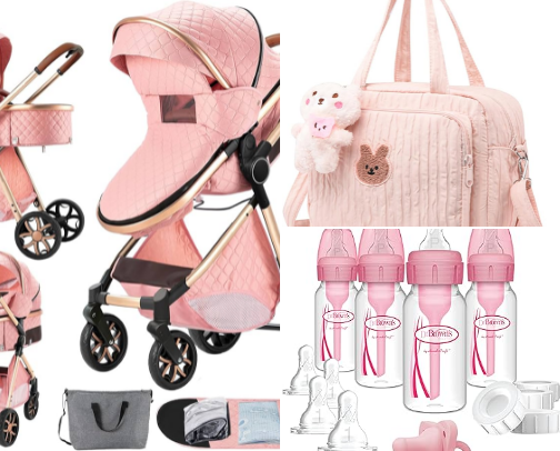 Baby Shopping Haul👶 🛒 cover photo collage