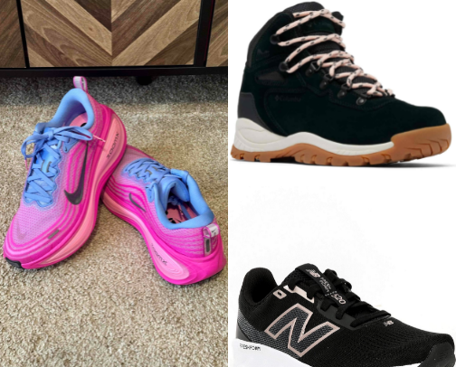 ✨👟 Best Shoes for Fitness, Travel & Everyday Style✨🩷 cover photo collage