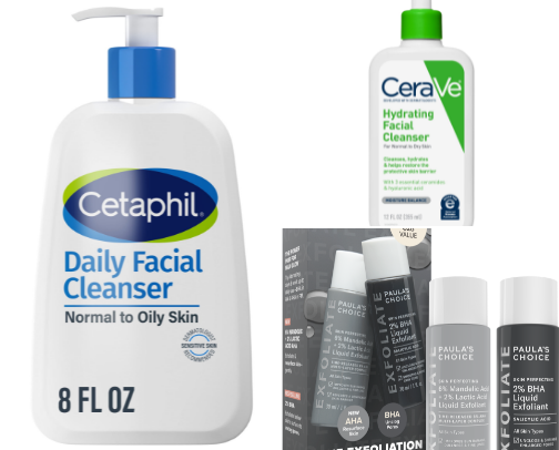 Skincare ✨ cover photo collage