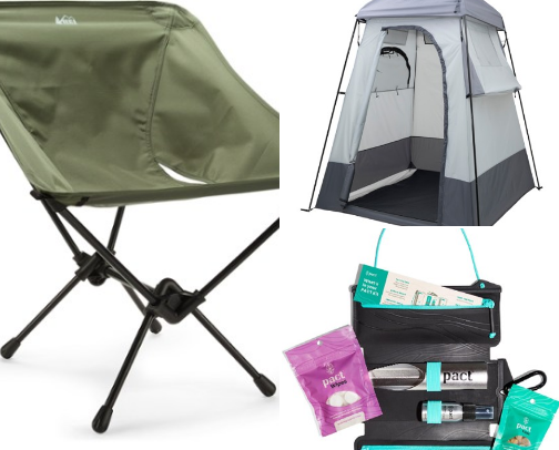 Camping Must-Haves cover photo collage