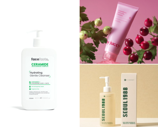 Facial cleanser I recommend cover photo collage