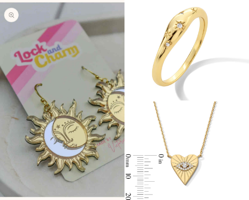 Jewelry that will make you shine cover photo collage