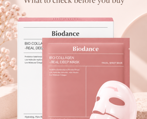Korean Hydrogel Face Masks: BIODANCE & Self-Care Buying Guides cover photo collage