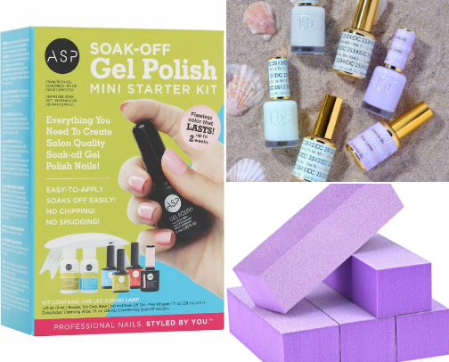 At Home Gel Polish cover photo collage