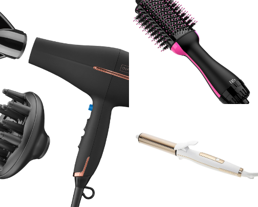 Everything I use for my hair cover photo collage